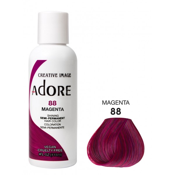 Coloration semi permanente Adore 88 MAGENTA Coloration semi permanente Adore 88 MAGENTA