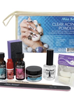 La trousse CLEAR ACRYLIC POWDER #KIT-01