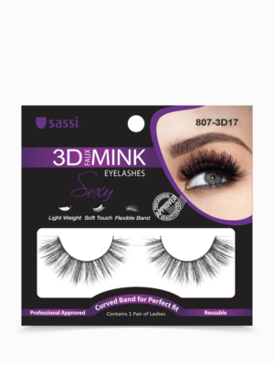Faux cils 3D MINK SEXY n°17 #807-3D17