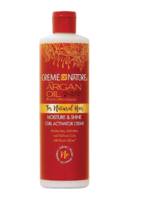 argan curl activator creme of nature