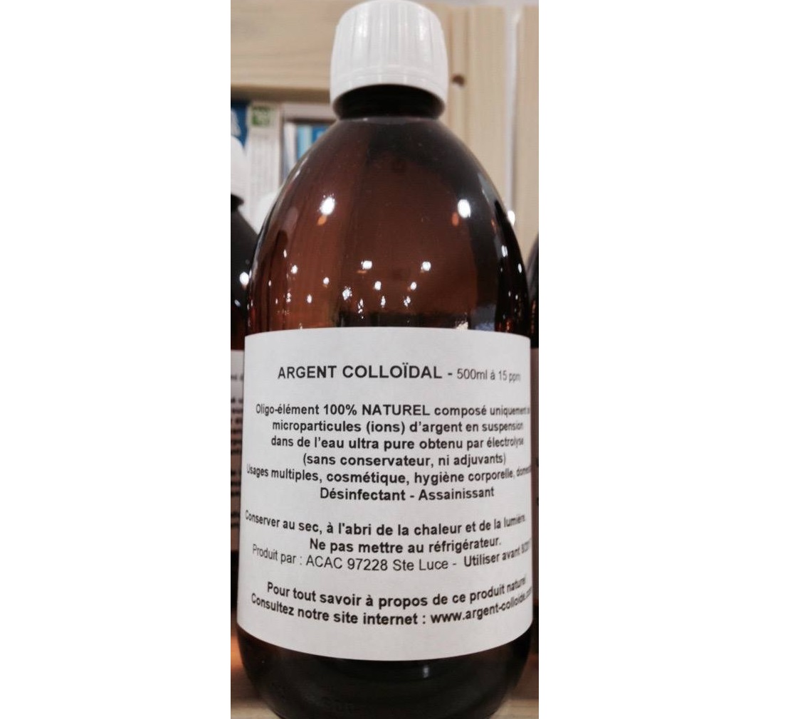 ARGENT COLLOIDAL 500 ml ARGENT COLLOIDAL 500 ml