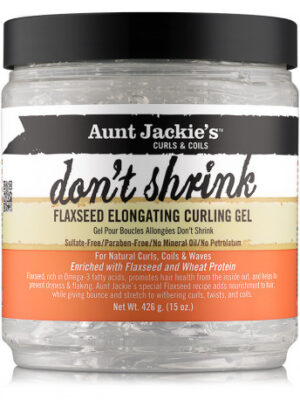 aunt jackie s flaxseed don t shrink activateur de boucles anti shrinkage