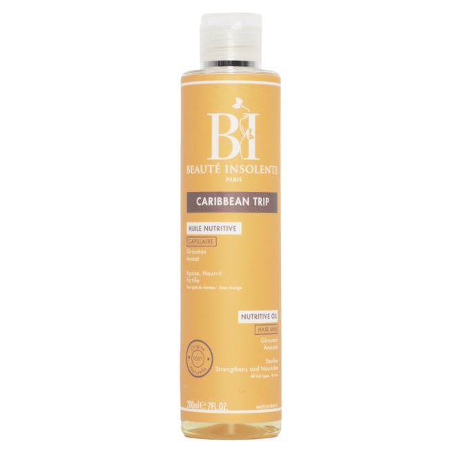 Huile nutritive CARIBBEAN TRIP marque Beauté Insolente Huile nutritive CARIBBEAN TRIP marque Beauté Insolente