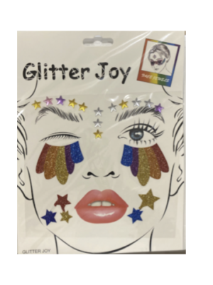 STICKER FANTAISIE GLITTER JOY/M2