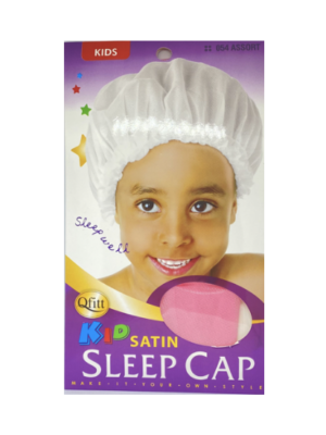 Bonnet de nuit ROSE en Satin pour enfant