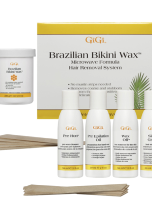 Kit d'épilation à la cire pour utilisation au micro-ondes Brazilian Bikini Wax