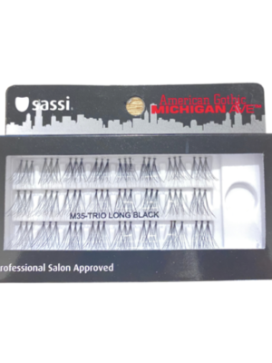 Faux cils TRIO LONG BLACK #804-M35