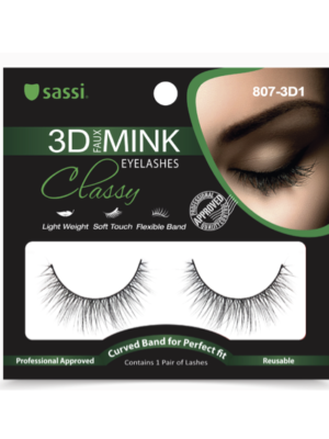 Faux cils 3D MINK CLASSY n°7 #807-3D1