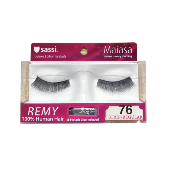Faux cils MAIASA avec colle #803-076 Faux cils MAIASA avec colle #803-076