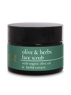 Gommage pour le Visage OLIVE & HERBS FACE SCRUB 1,7oz (50ml)