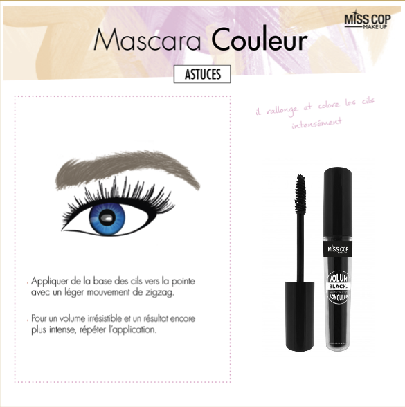 Mascara VOLUM' LONGUEUR #MASCM4316 05 BLACK Mascara VOLUM' LONGUEUR #MASCM4316 05 BLACK
