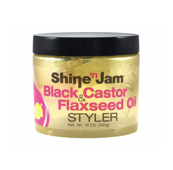 Gel Stylisant BLACK CASTOR & FLAXSEED OIL STYLER 16 oz. (453g) Gel Stylisant BLACK CASTOR & FLAXSEED OIL STYLER 16 oz. (453g)