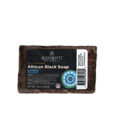 Savon Noir à l'huile d'argan AFRICAN BLACK SOAP 4oz (114g) Savon Noir à l'huile d'argan AFRICAN BLACK SOAP 4oz (114g)