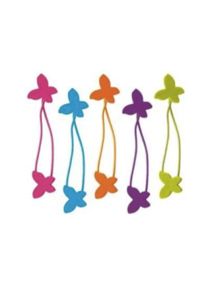 Elastique Cheveux GIRLS CARE NEON PAPILLON 5ps #7980