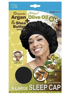 Bonnet ORGANIC ARGAN & OLIVE BLACK #823 XL