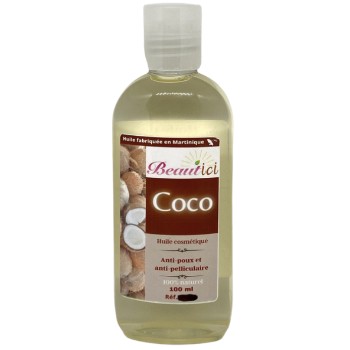 Huile de COCO 100ml Huile de COCO huile protectrice peau cheveux 100ml