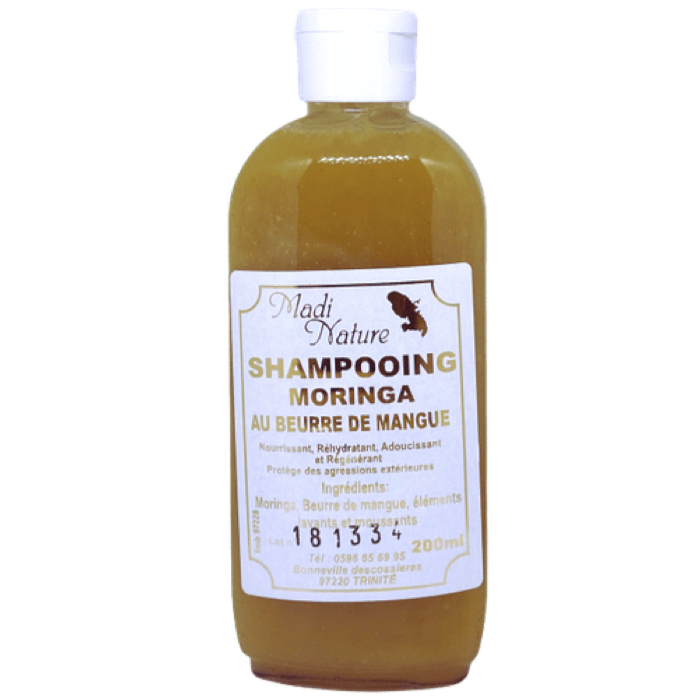 Shampoing MORINGA au beurre de MANGUE 200ml Shampoing MORINGA au beurre de MANGUE 200ml