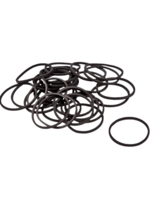 Elastiques noirs 100 pièces #3301