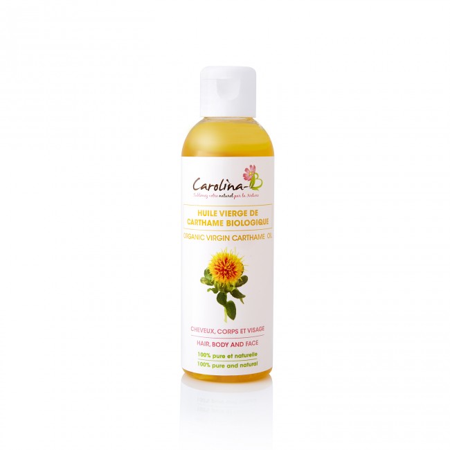 CAROLINA B HUILE DE CARTHAME BIO 100ML CAROLINA B HUILE DE CARTHAME BIO 100ML