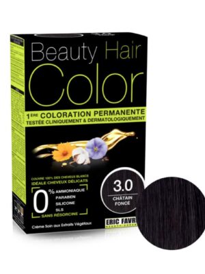 coloration permanente Beauty Hair colo Eric Favr 3.0 chatain foncé