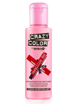 Crazy color Vermillon red n°40