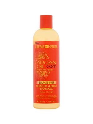 creme of nature moisture shine shampoo shampoing a l huile d argan