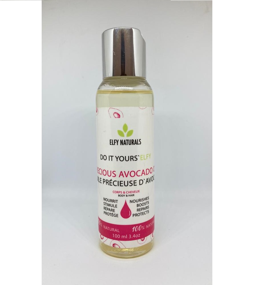 ELFY NATURAL HUILE précieuse d AVOCAT 100ml ELFY NATURAL HUILE précieuse d AVOCAT 100ml