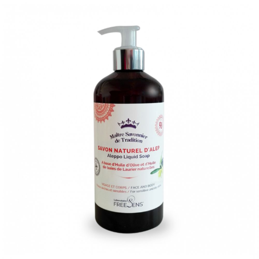 freesens savon naturel d alep 500 ml freesens savon naturel d alep 500 ml