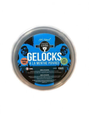 gelocks a la menthe poivree crazy pouss afro naturel 200 ml