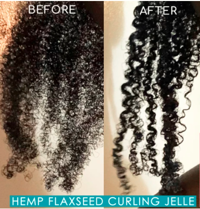HEMP FLAXSEED CURLING JELLE WITH AGAVE NECTAR kurlee belle résultat HEMP FLAXSEED CURLING JELLE WITH AGAVE NECTAR kurlee belle résultat