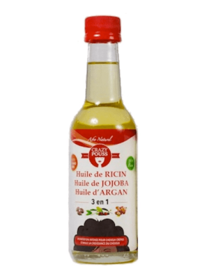 huile ricin jojoba argan