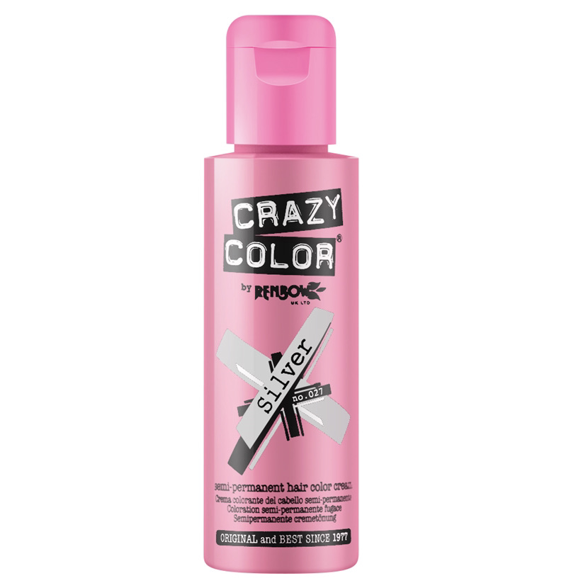 Couleur semi-permanente SILVER n°27 100ml Couleur semi-permanente SILVER n°27 100ml