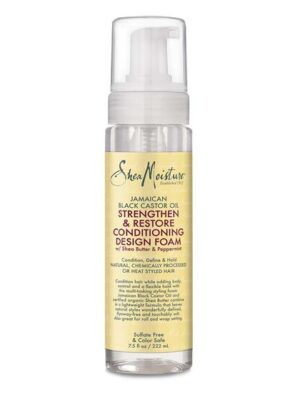 JAMAICAN BLACK CASTOR OIL STRENGTHEN & RESTORE CONDITIONING DESIGN FOAM Shea Moisture