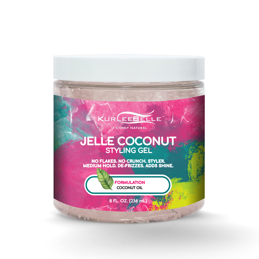 Kurlee Belle jelle coconut styling Gel 236 ml Kurlee Belle jelle coconut styling Gel 236 ml