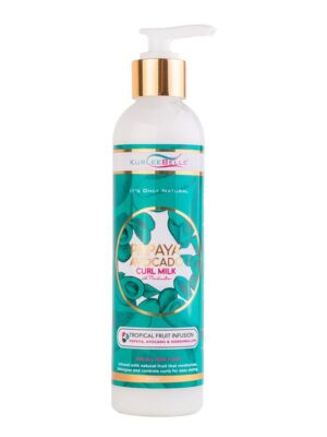 KurleeBelle Papaya Avocado Curl MilkT LAIT CURL PAPAYE AVOCAT gamme Tropical Fruit Infusion