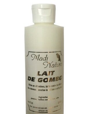 ait GOMBO de MADI NATURE est un lait capillaire et corporel