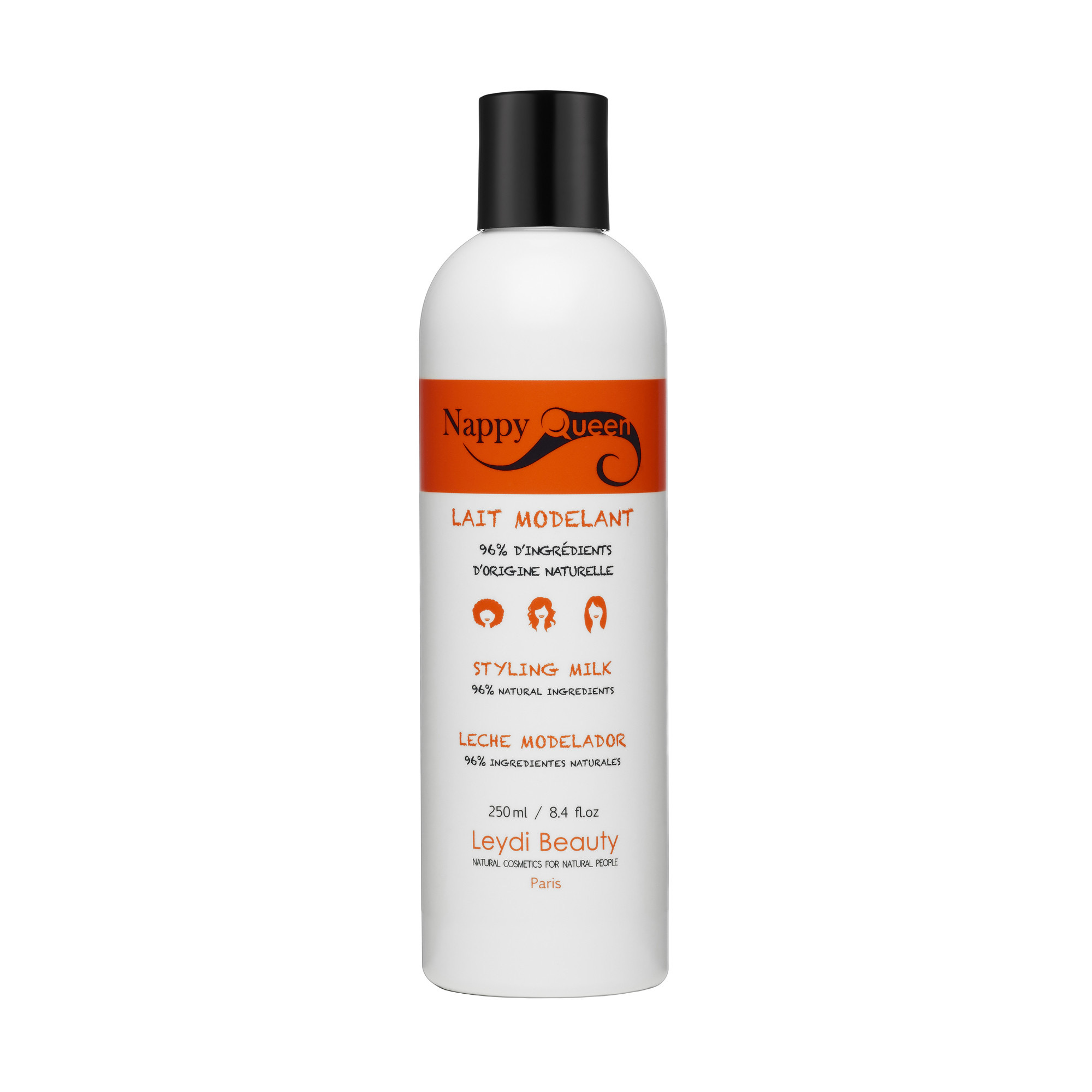 nappy queen lait modelant hydratant et coiffant 250ml nappy queen lait modelant hydratant et coiffant 250ml