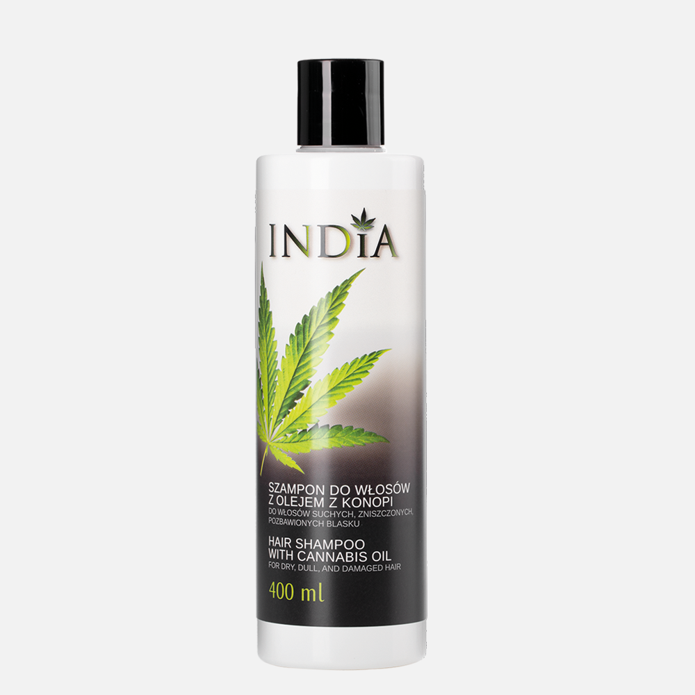 shampoing à l'huile de chanvre 400 ml INDIA shampoing à l'huile de chanvre 400 ml INDIA