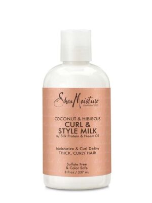 SHEA MOISTURE COCONUT & HIBISCUS CURL & STYLE MILK 238ML