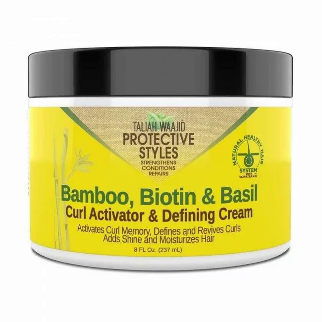 taliah waajid bamboo biotin basil curl activator defining cream taliah waajid bamboo biotin basil curl activator defining cream