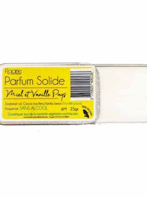 Parfum solide ZOLANI 100% végétal