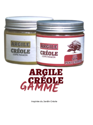duo argile rose et jaune